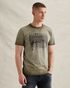T-shirt with artwork and cold-dye wash – Weeping Willow – T-shirts | PME LEGEND