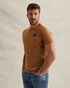 T-shirt with a garment-dye wash and badge – Pumpkin Spice – T-shirts | PME LEGEND