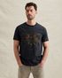 T-shirt in cotton jersey with artwork – Black Indigo – T-shirts | PME LEGEND