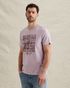 T-shirt with mixed artwork – Burnshed Lilac – T-shirts | PME LEGEND