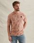 T-Shirt aus Slub-Jersey mit Allover-Print – Mellow Rose – T-Shirts | PME LEGEND