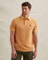 Poloshirt mit Tailwing-Logo und Garment-Dye-Waschung – Pumpkin Spice – Poloshirts | PME LEGEND
