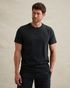 T-shirt in cotton jersey with artwork – Black Indigo – T-shirts | PME LEGEND
