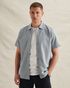 Shirt with short sleeves in interlock jersey – Black Indigo – Casual shirts | PME LEGEND