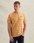T-shirt avec motif à rayures ton sur ton – Pumpkin Spice – T-shirts | PME LEGEND