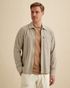 Shirt jacket with stripe pattern and chest pockets – Brown – Shirt jackets | VANGUARD