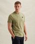 T-shirt in slub jersey with allover print and badge – Weeping Willow – T-shirts | PME LEGEND