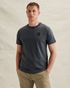 T-shirt in a cotton blend with garment-dye wash – Black Indigo – T-shirts | PME LEGEND