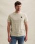 T-shirt in slub jersey with allover print and badge – Castle Wall – T-shirts | PME LEGEND