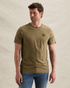 T-shirt with allover jacquard pattern – Weeping Willow – T-shirts | PME LEGEND