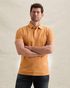 Polo shirt with garment-dye wash in piqué – Pumpkin Spice – Polo shirts | PME LEGEND