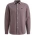 Shirt in cotton/linen with garment-dye wash – Burnshed Lilac – Casual shirts | PME LEGEND