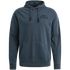 Hoodie with garment-dye wash and artwork – Black Indigo – Hoodies | PME LEGEND