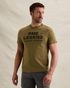 T-shirt avec graphisme cool sur la poitrine – Brown – T-shirts | PME LEGEND