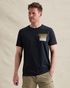 T-shirt van 100% katoen met print – Black Indigo – T-shirts | PME LEGEND