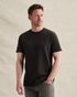 T-shirt léger en 100 % coton avec badge – Brown – T-shirts | PME LEGEND