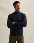 Pullover with half-zip and raglan sleeves – Black Indigo – Pullovers | PME LEGEND