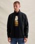 Veste en sweat avec fermeture zippée et motif matelassé – Black Indigo – Sweatshirts | PME LEGEND
