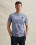 T-shirt in soft jersey with allover print – Black Indigo – T-shirts | PME LEGEND