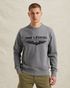 Sweatshirt with logo – Grey Comfort Denim – Sweatshirts | PME LEGEND
