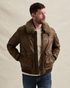 A-2 Snowprop leather jacket – Brown – Leather jackets | PME LEGEND