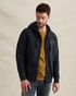 Sweat jacket with garment-dye wash and zipper closure – Black Indigo – Sweatshirts | PME LEGEND