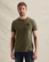 T-shirt avec teint en pièce et label – Weeping Willow – T-shirts | PME LEGEND