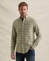 Shirt with allover check pattern and herringbone texture – Weeping Willow – Casual shirts | PME LEGEND