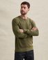 Pullover with crewneck and stripe pattern – Weeping Willow – Pullovers | PME LEGEND