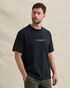 T-shirt relaxed fit en 100 % coton avec imprimé au dos – Black Indigo – T-shirts | PME LEGEND
