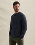 Pull avec texture côtelée et détail bande avec badge – Black Indigo – Pulls | PME LEGEND