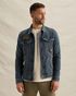 Denim jacket with badges and button closure – Black Indigo – Jackets | PME LEGEND