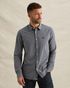 Shirt with check pattern and embroidered logo – Black Indigo – Casual shirts | PME LEGEND