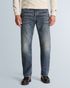 Revson loose fit jeans – Black Indigo – Heren loose fit jeans | CAST IRON