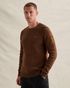 Pullover in cotton mélange with flight pocket – Brown – Pullovers | PME LEGEND