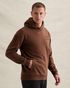 Sweat à capuche avec imprimé poitrine et poche kangourou – Brown – Sweats à capuche | PME LEGEND