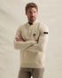 Pullover with half-zip and raglan sleeves – Castle Wall – Pullovers | PME LEGEND