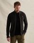 Cardigan with zipper closure and flight pocket – Brown – Cardigans | PME LEGEND