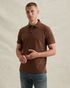 American Classic Poloshirt mit Flight-Pocket – Brown – Poloshirts | PME LEGEND