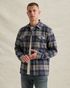 Overshirt with check pattern and chest pockets – Black Indigo – Casual shirts | PME LEGEND