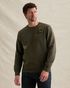 Sweatshirt with garment-dye wash and artworks – Weeping Willow – Sweatshirts | PME LEGEND