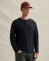 T-shirt Henley à manches longues avec teint en pièce – Black Indigo – T-shirts | PME LEGEND
