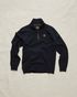 Sweatshirt with half-zip and badge – Black Indigo – Sweatshirts | PME LEGEND
