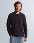 Pullover with zip polo collar and chest pocket – Burnshed Lilac – Pullovers | CAST IRON