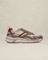 Jato Sneaker aus Leder und Mesh – Grey Comfort Denim – Herren-Sneakers | PME LEGEND