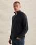 Pullover in 100% cotton with half-zip – Black Indigo – Pullovers | PME LEGEND