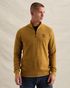 Pullover mit halbem Reißverschluss und Streifenmuster – Mimosa – Pullover | PME LEGEND