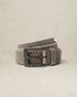 Leather belt with embossed pattern – Brown – Belts | PME LEGEND