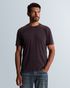 T-shirt with garment-dye wash and off-placed branding – Burnshed Lilac – T-shirts | CAST IRON