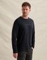 T-Shirt mit langen Ärmeln und Artwork – Black Indigo – T-Shirts | PME LEGEND